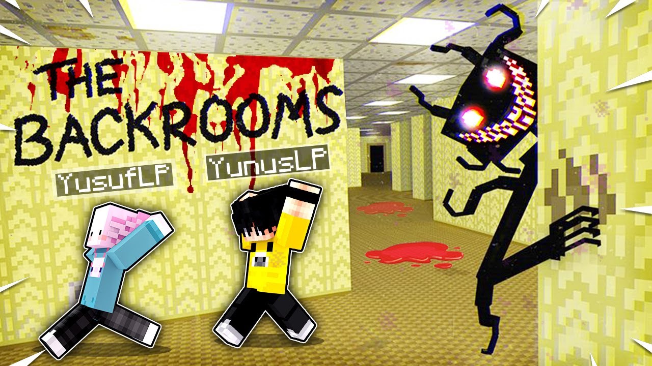 Minecraft'ta KORKUNÇ BACKROOMS'TA MAHSUR KALDIK!