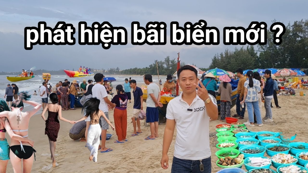 KHÁM PHÁ BÃI BIỂN DINH THẦY THÍM / hải sản nguời dân bán rất rẻ biển trong xanh sạch sẽ rất bình yên