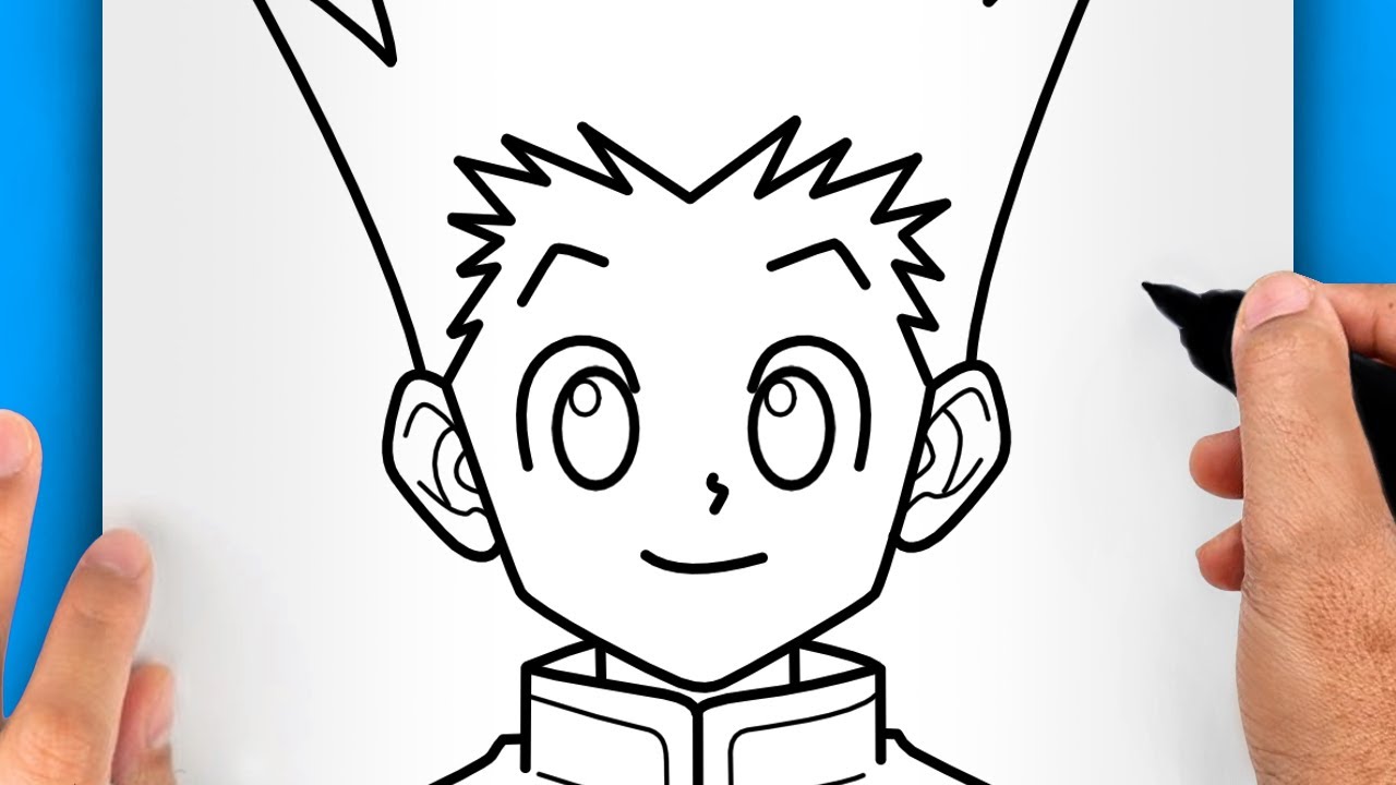 COMMENT DESSINER GON FACILEMENT | DESSIN DE GON FACILE