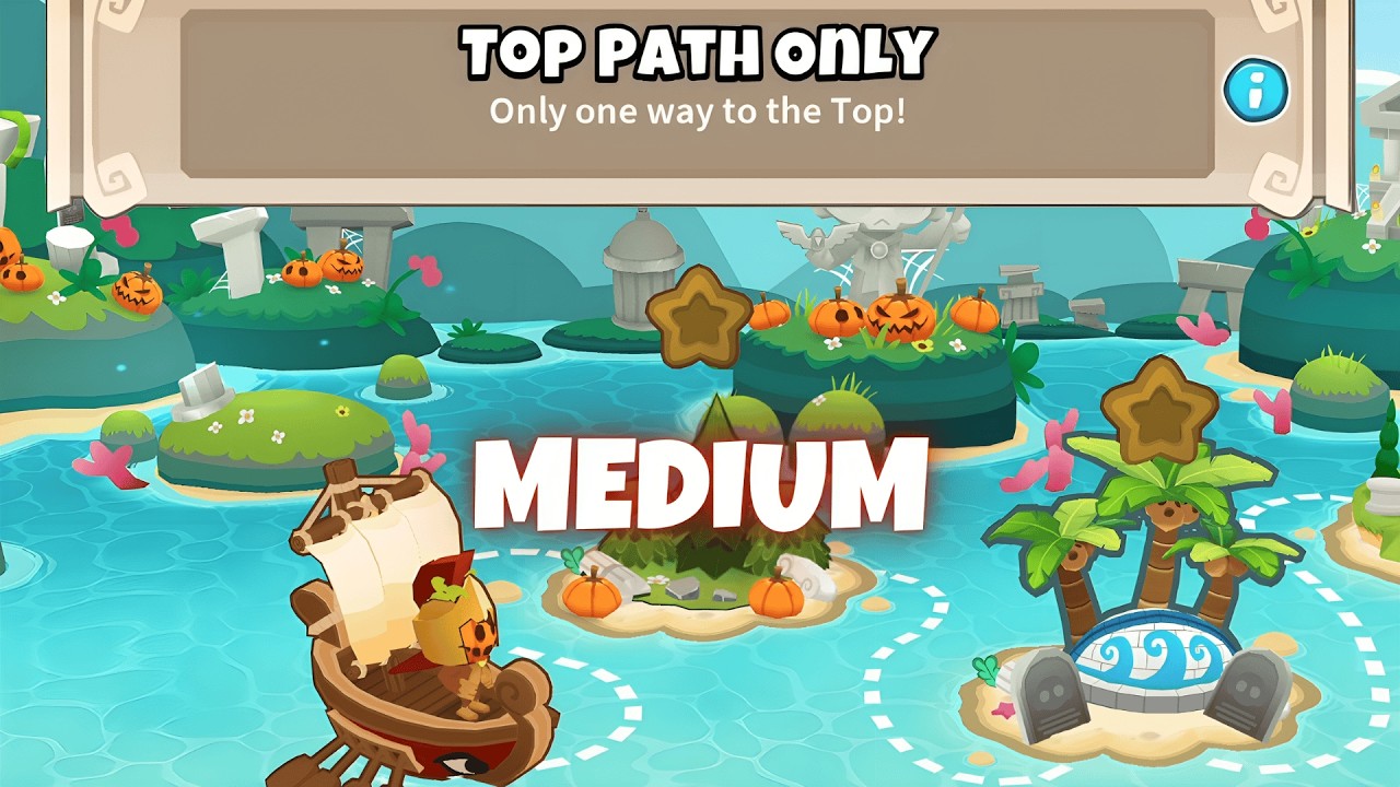 BTD6 Odyssey | Medium Tutorial | Top Path Only
