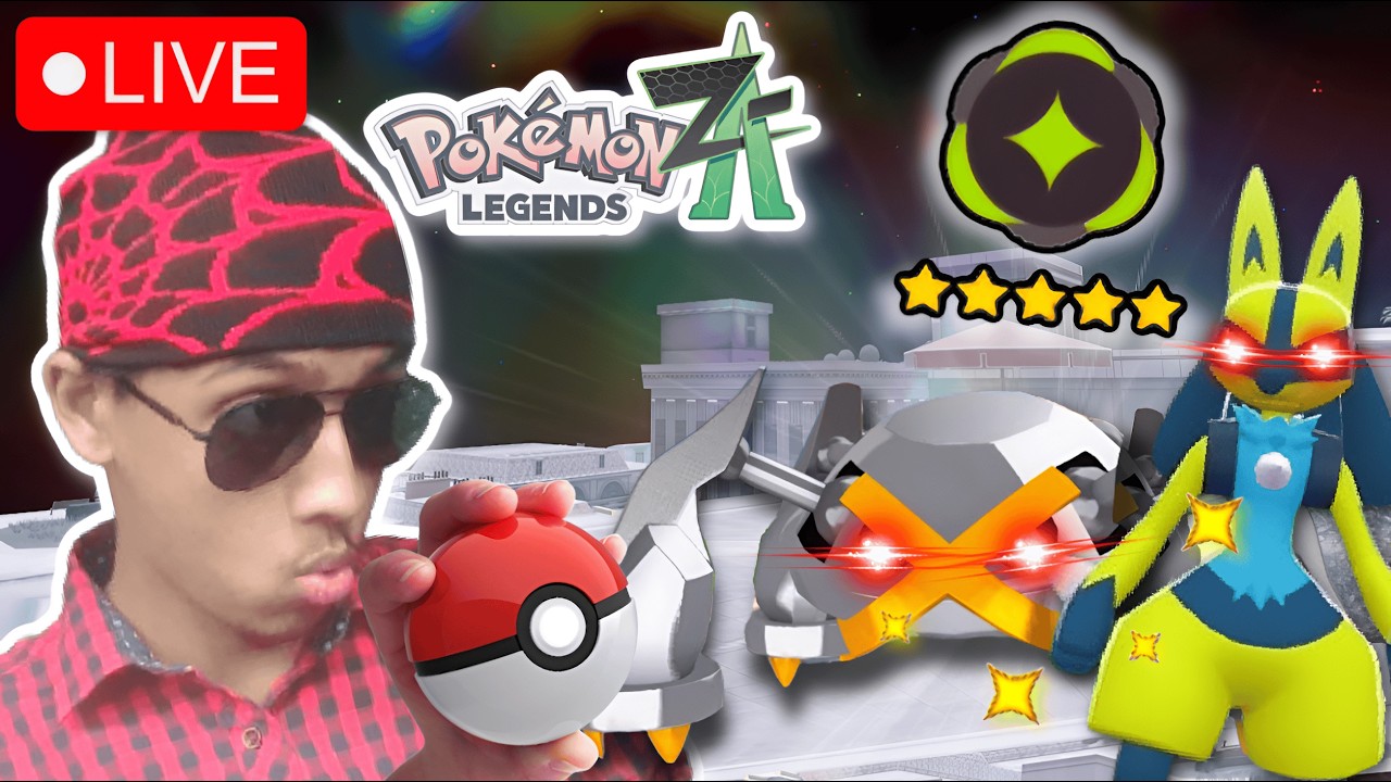 🔴CATCHING A SHINY IN EACH HYPERSPACE ZONE! | Pokemon Legends Z-A