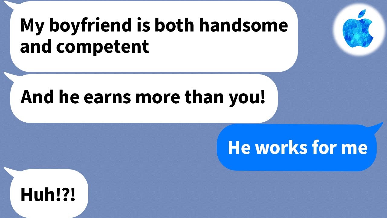 【Apple】My wife says that she's divorcing me, but she doesn't know I'm her boyfriend's boss
