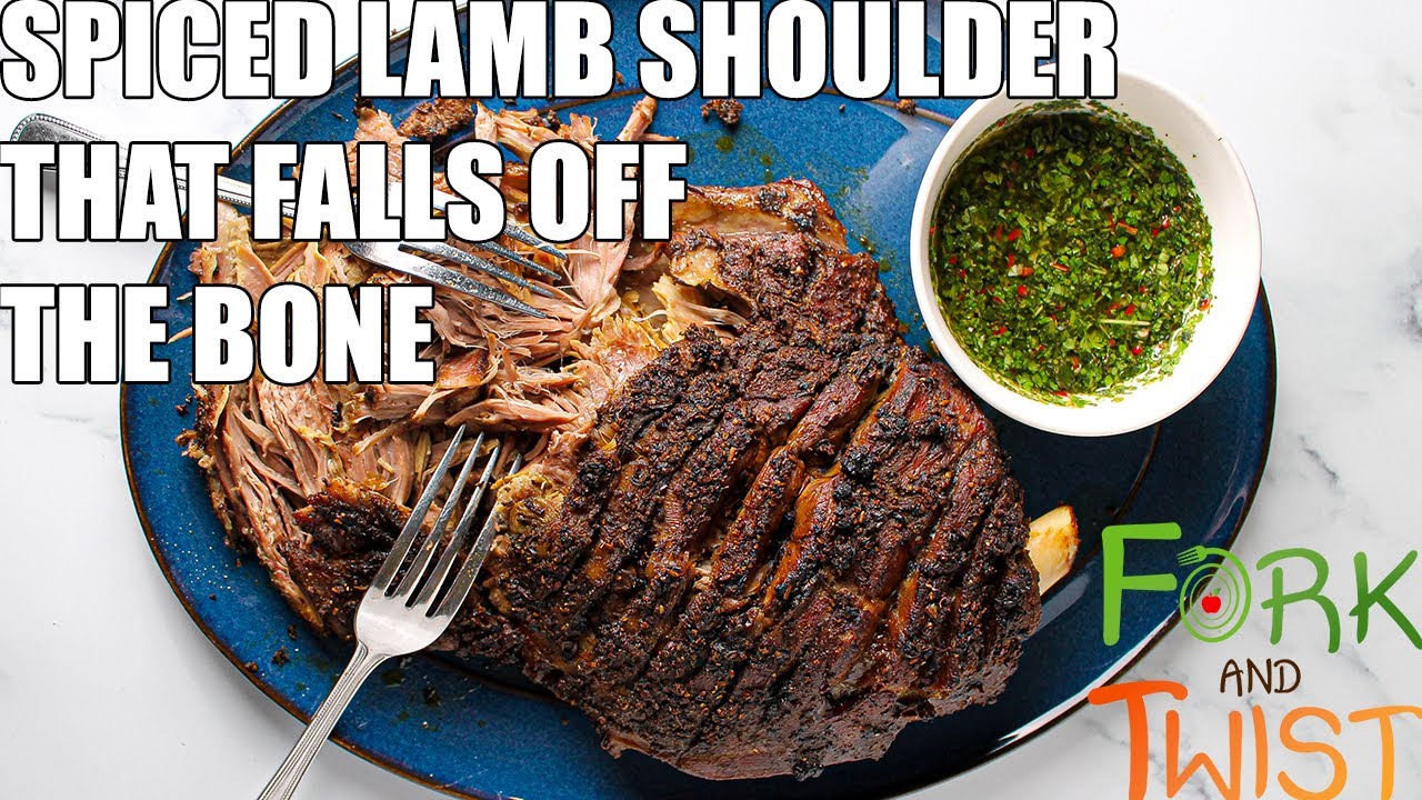 Spiced Lamb Shoulder that Falls Off the Bone.