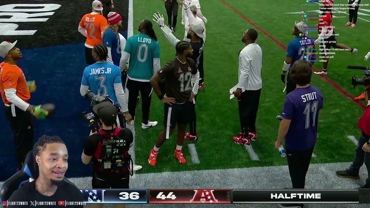 FlightReacts To NFC vs. AFC 2026 Pro Bowl Full Game Highlights!