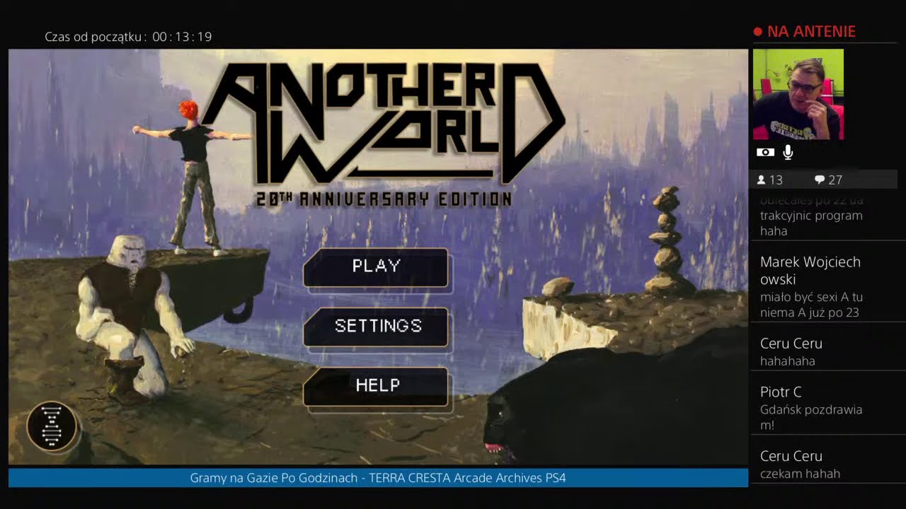 Gramy na Gazie po Godzinach LIVE: ANOTHER WORLD PS4