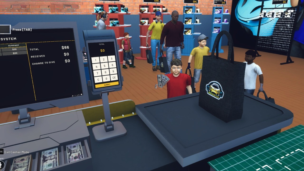 Mini Racer Car Shop Simulator had me financially struggling