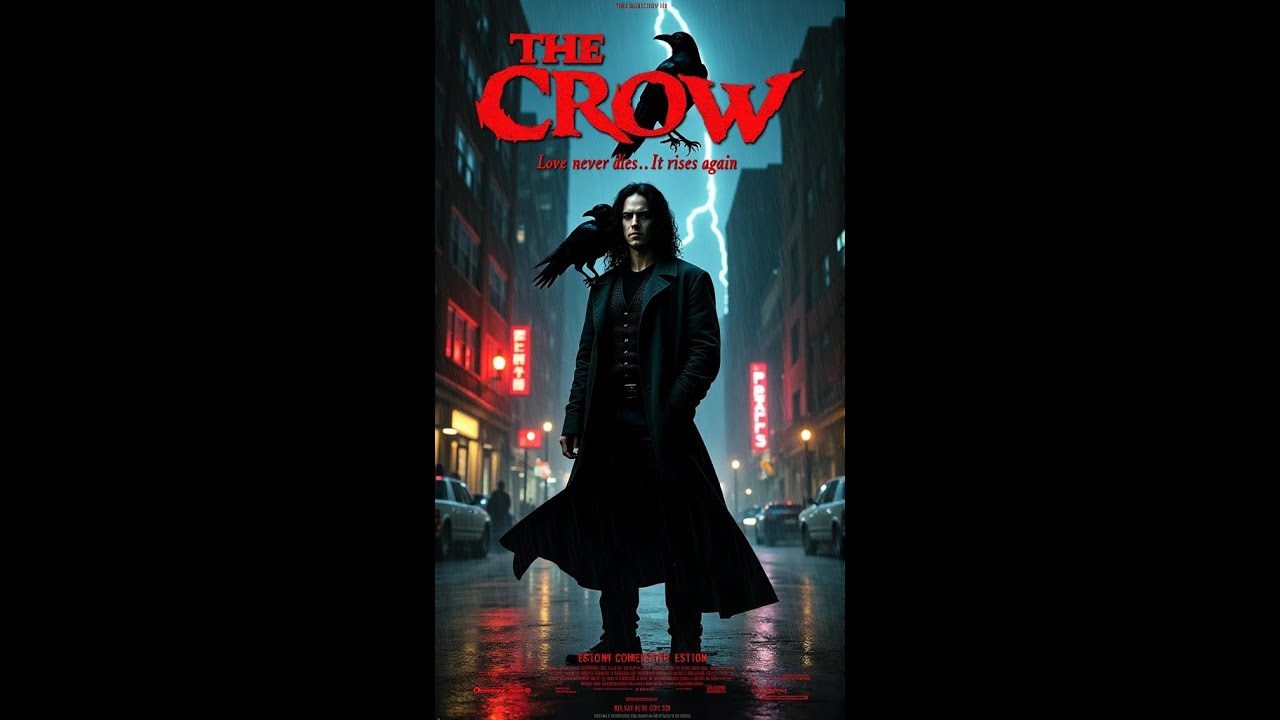 The Crow (1994) Trailer in 1950s Super Panavision 70 style   AI Generated