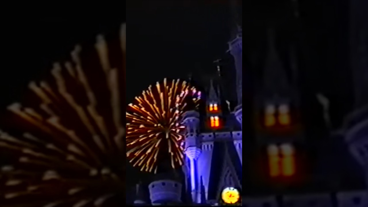 Disney World Fireworks in 1993! 🏰✨ 