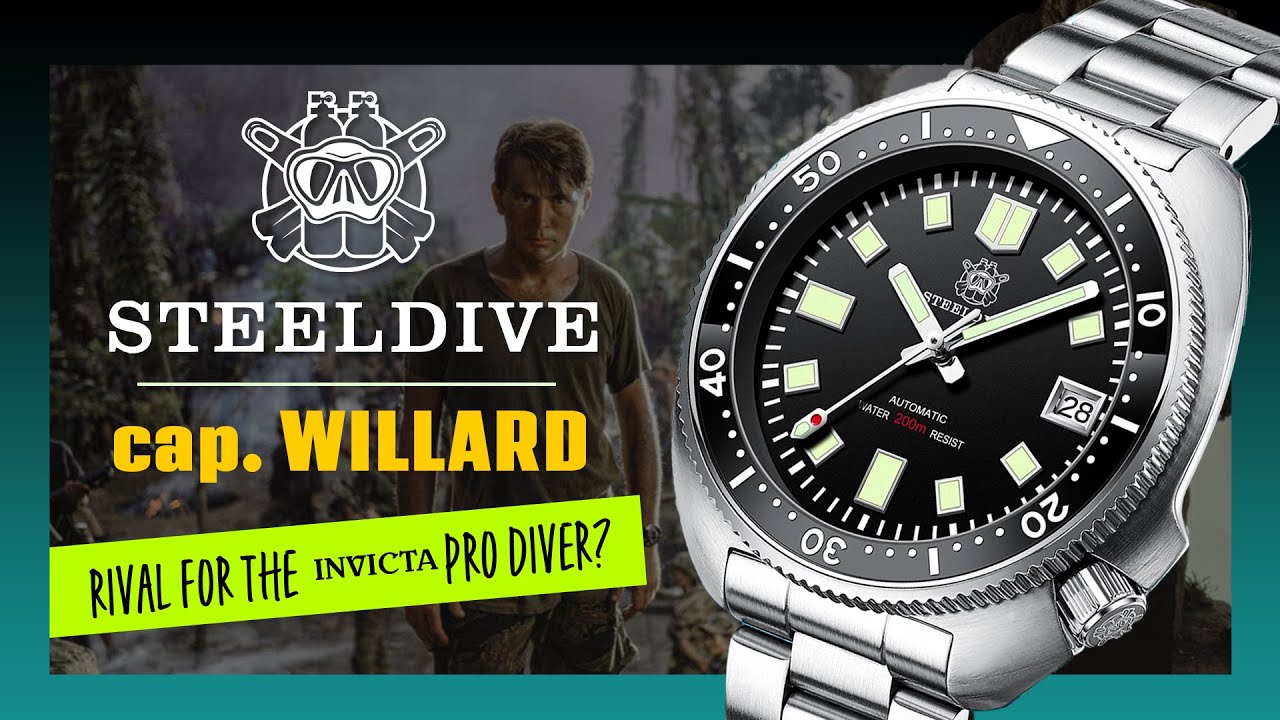 🤯 Steeldive Cap Willard - КИТАЙСКИЙ АПОКАЛИПСИС 🔥 - SD1970