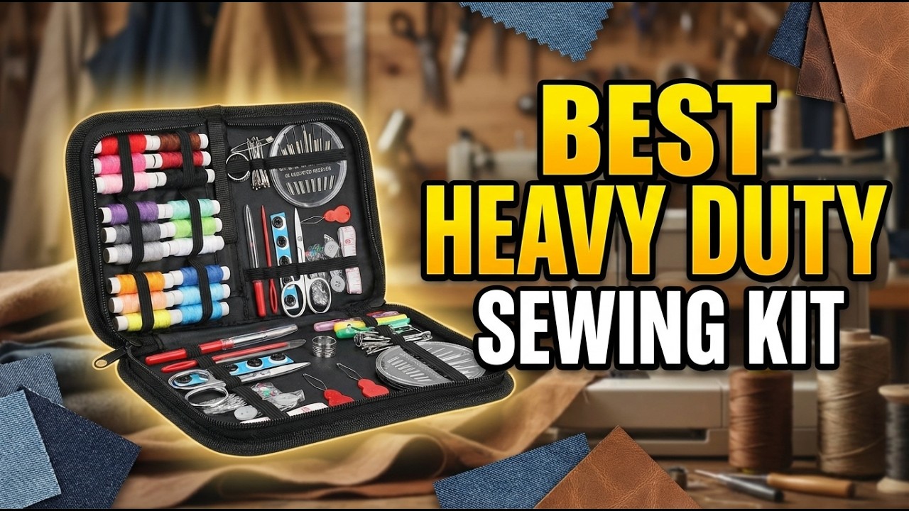 Лучший набор для шитья повышенной прочности 2026 года: 5 лучших вариантов для кожи, обивки и мног...