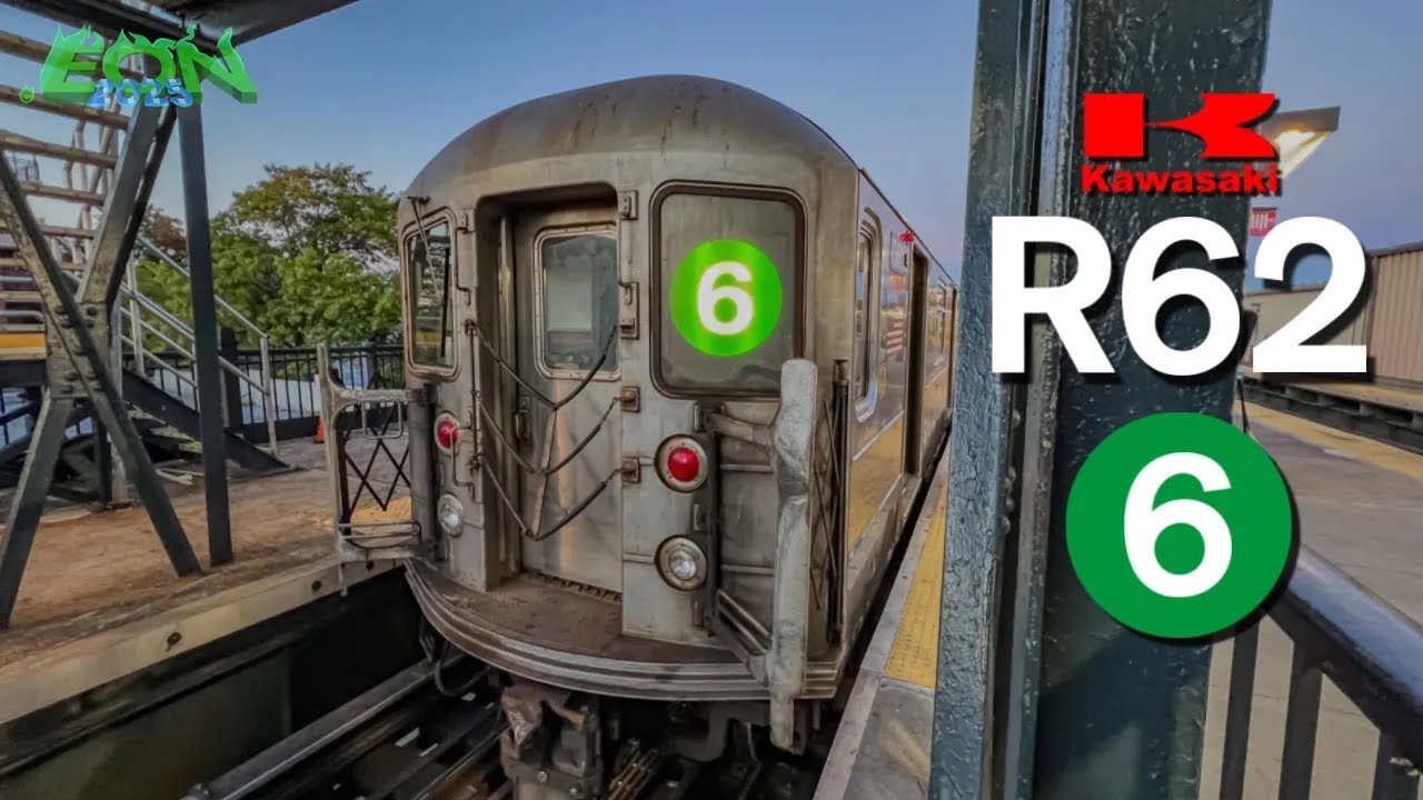⁴ᴷ Loaned Kawasaki R62 6 Train Action (10/17/25)