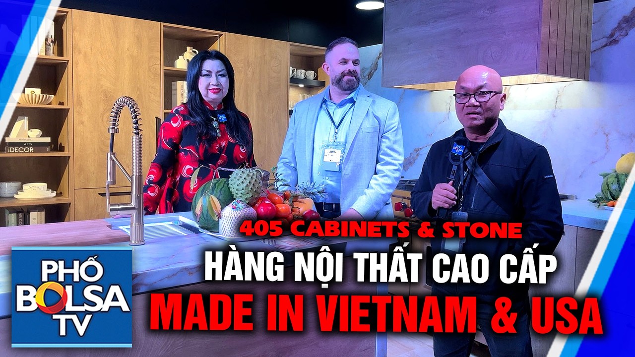 Bất ngờ với hàng nội thất cao cấp và sang trọng sản xuất từ Việt Nam & Hoa Kỳ – 405 CABINETS & STONE