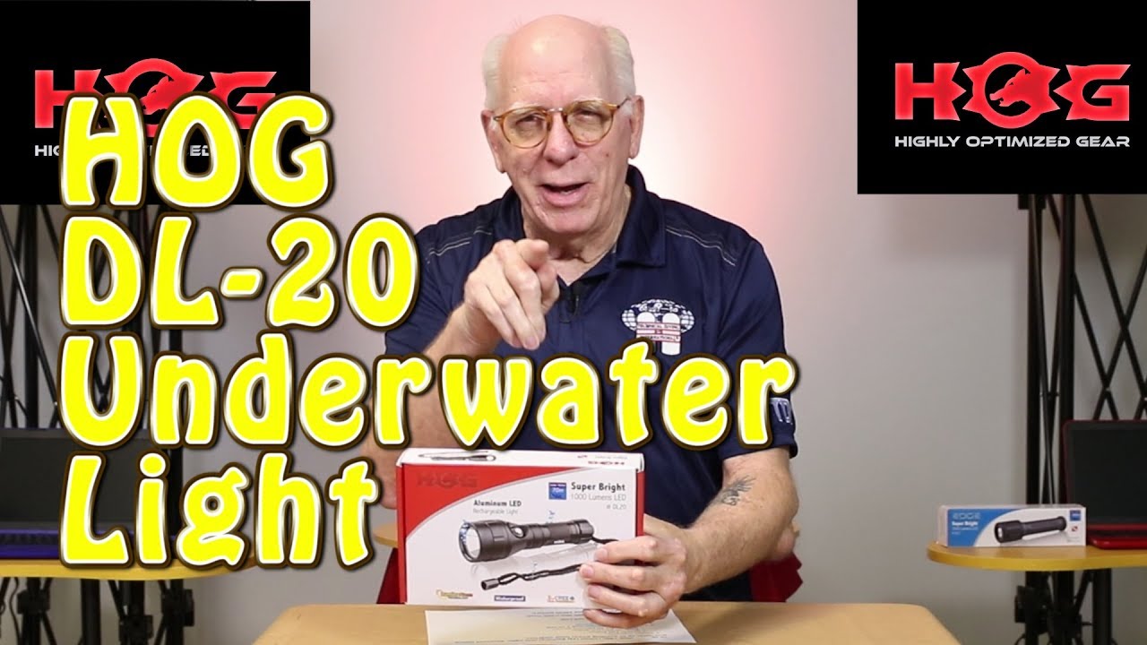 The Perfect Dive Light HOG DL20*** 2019 1000 Lumen Dive Light Value