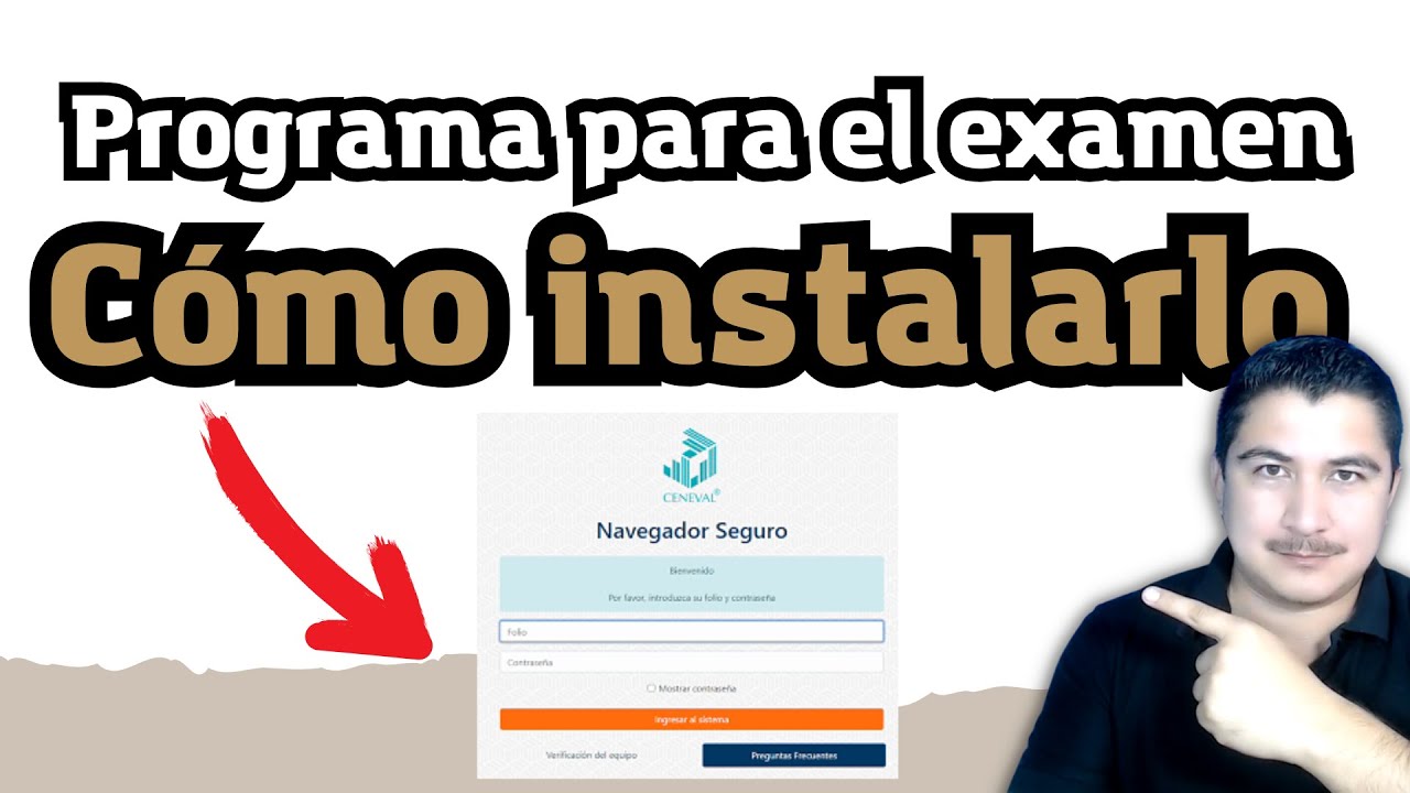 Cómo INSTALAR CORRECTAMENTE el programa para el EXAMEN de la USICAMM - Navegador seguro CENEVAL