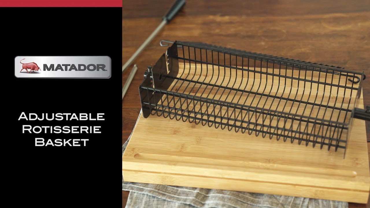 How to Use the Matador Rotisserie Basket - Matador BBQs