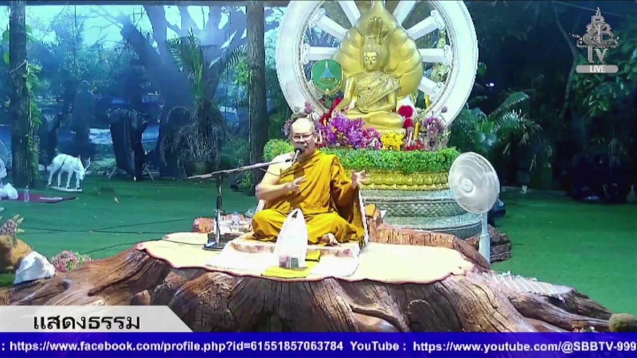 Live สด ปฏิบัติธรรม ฟังธรรม ทุกวันเสาร์