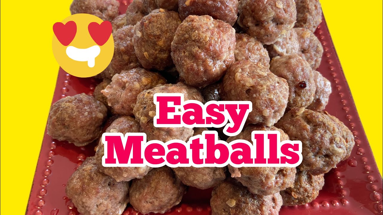 Easy Meatball Recipe