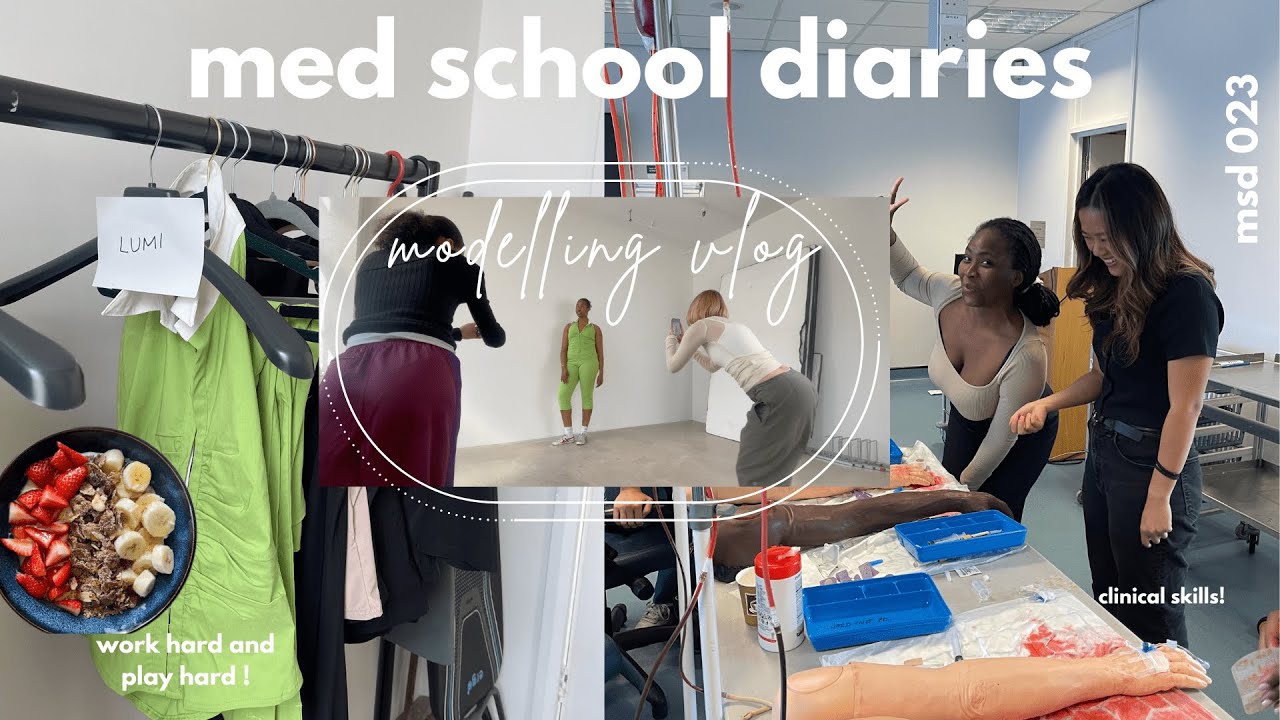 Life Of A Medical Student And Model in London | Med School Diaries