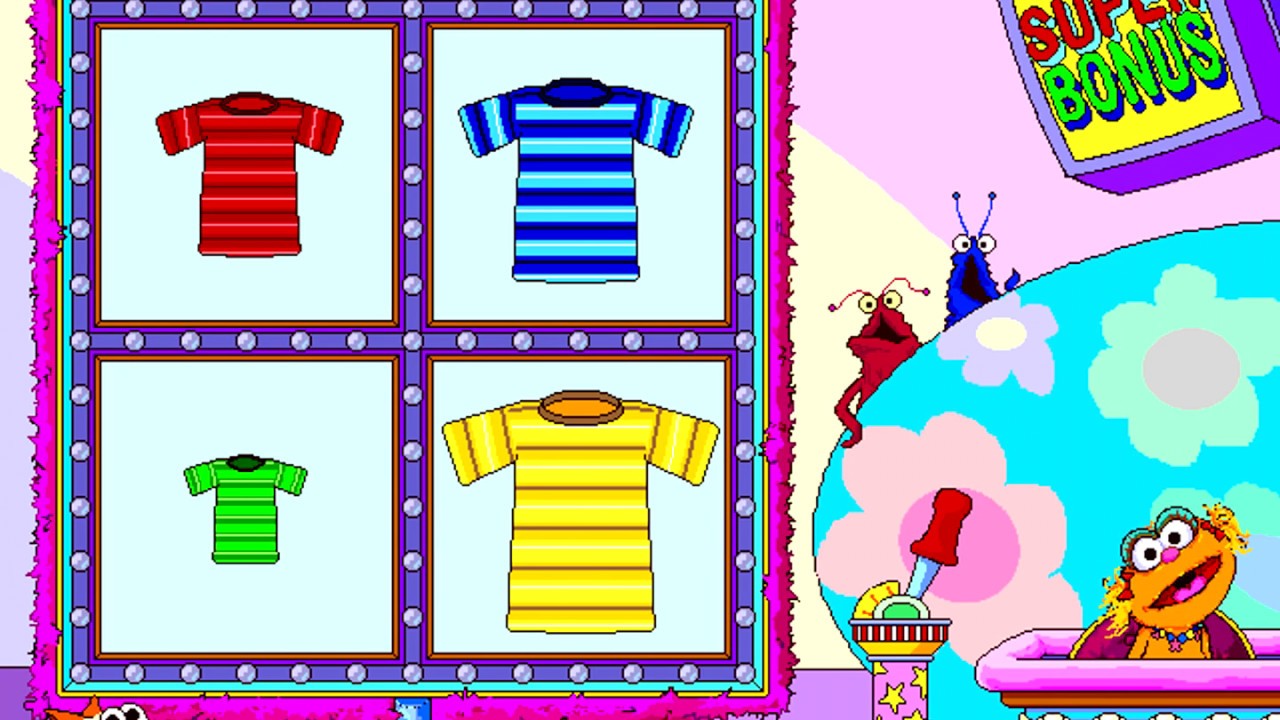 Sesame Street: Get Set for Kindergarten Deluxe (1997) - Playable Demo / No commentary