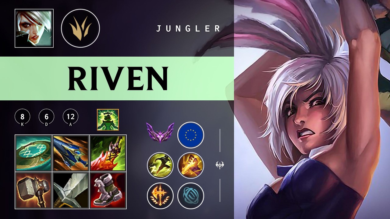 Riven Jungle vs Jarvan IV - EUW Master Patch 26.05