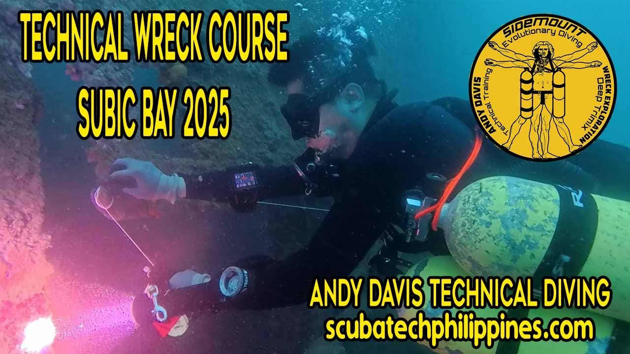 Technical Wreck Course Subic Bay 2025
