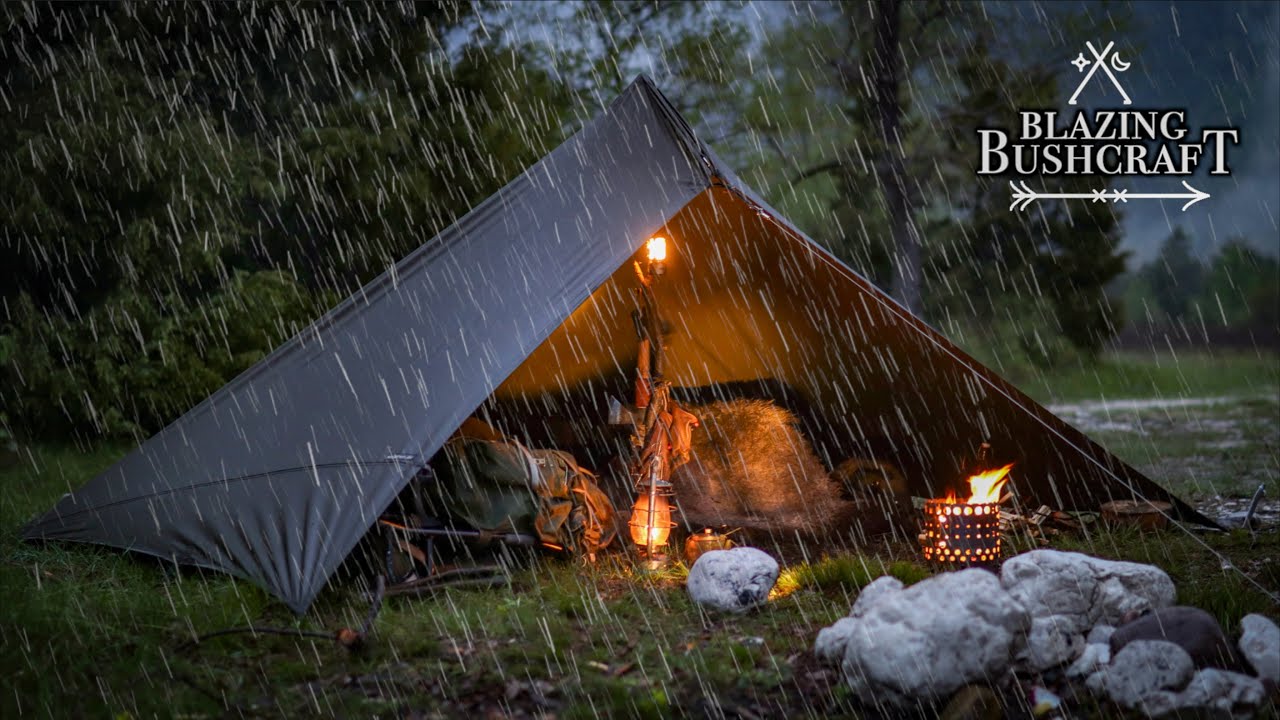 Wildcamp in Pouring Rain - Easter Edition