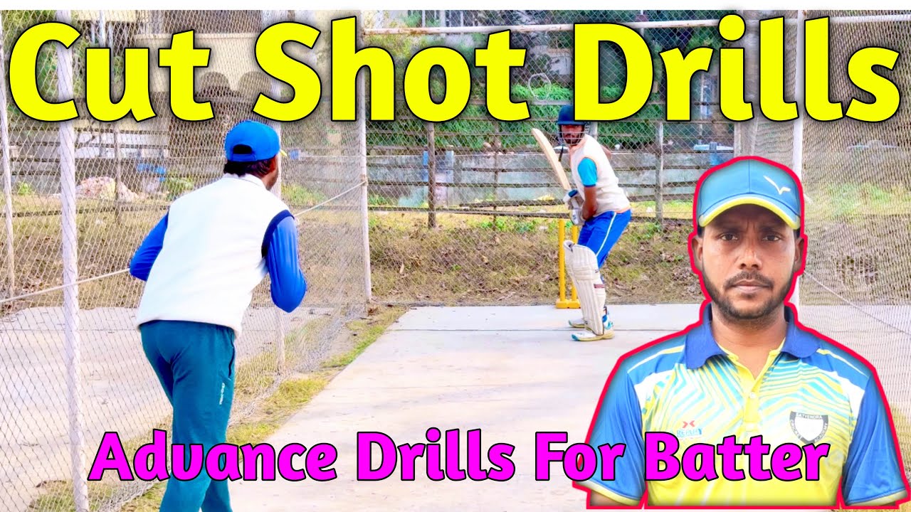 Square Cut Shot Practice | How To Learn Cut Shot In Cricket | Cut Shot Cricket Drills | Cut Shot