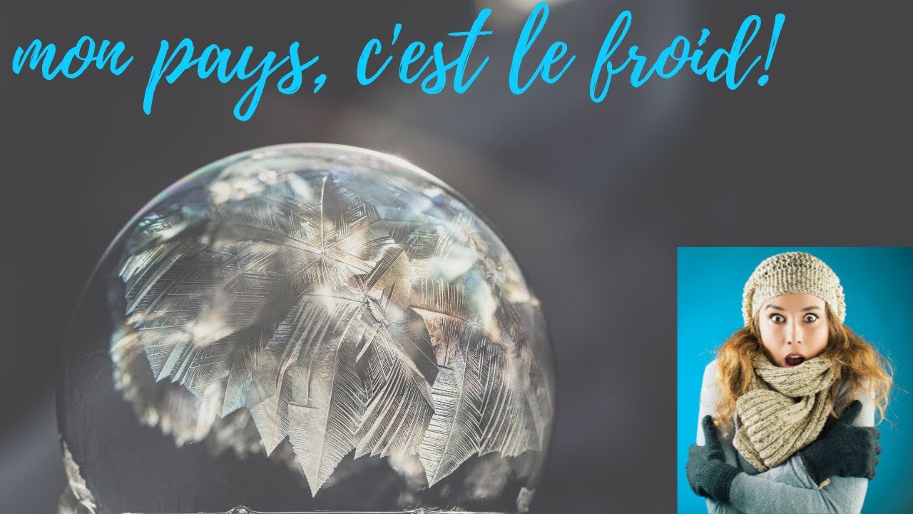 La BEAUTÉ des bulles gelées (FROZEN BUBBLES)