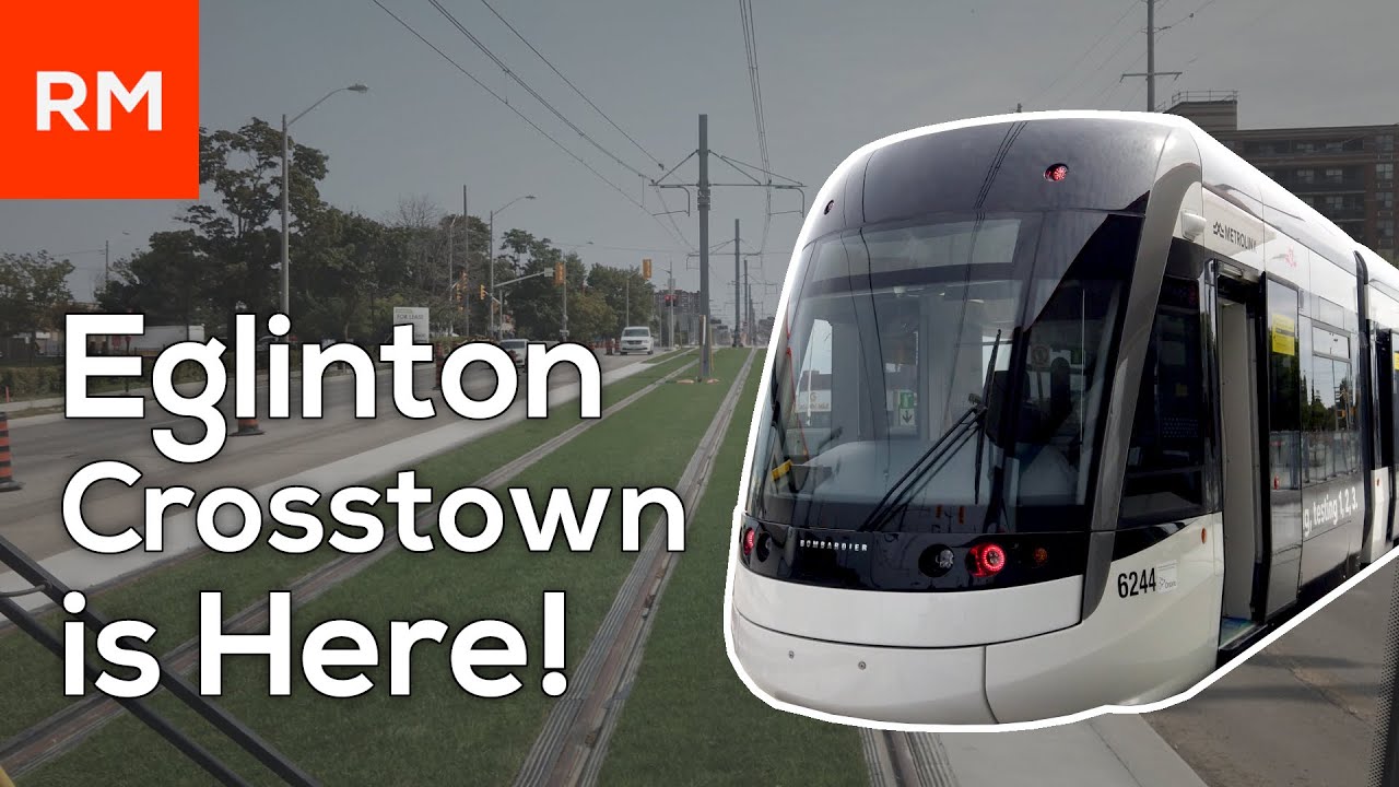 ПЕРВАЯ ПОЕЗДКА на линии 5 Eglinton Crosstown в Торонто!
