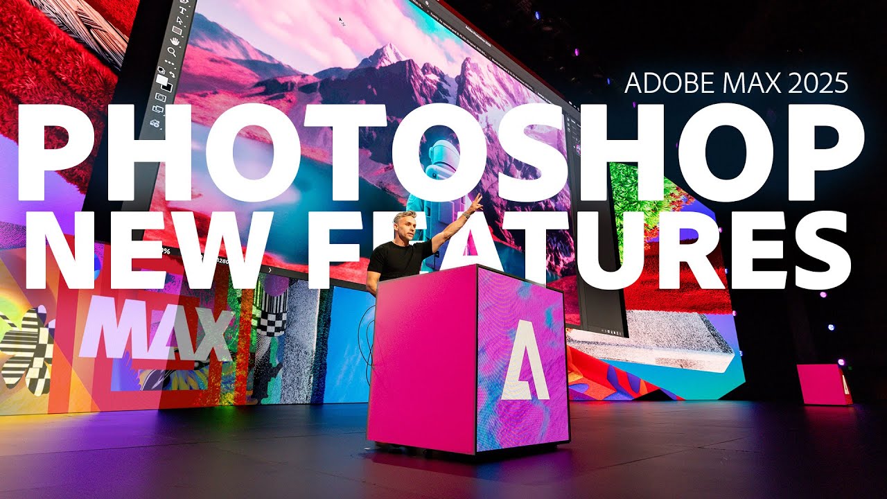 Adobe MAX 2025: новые возможности Photoshop