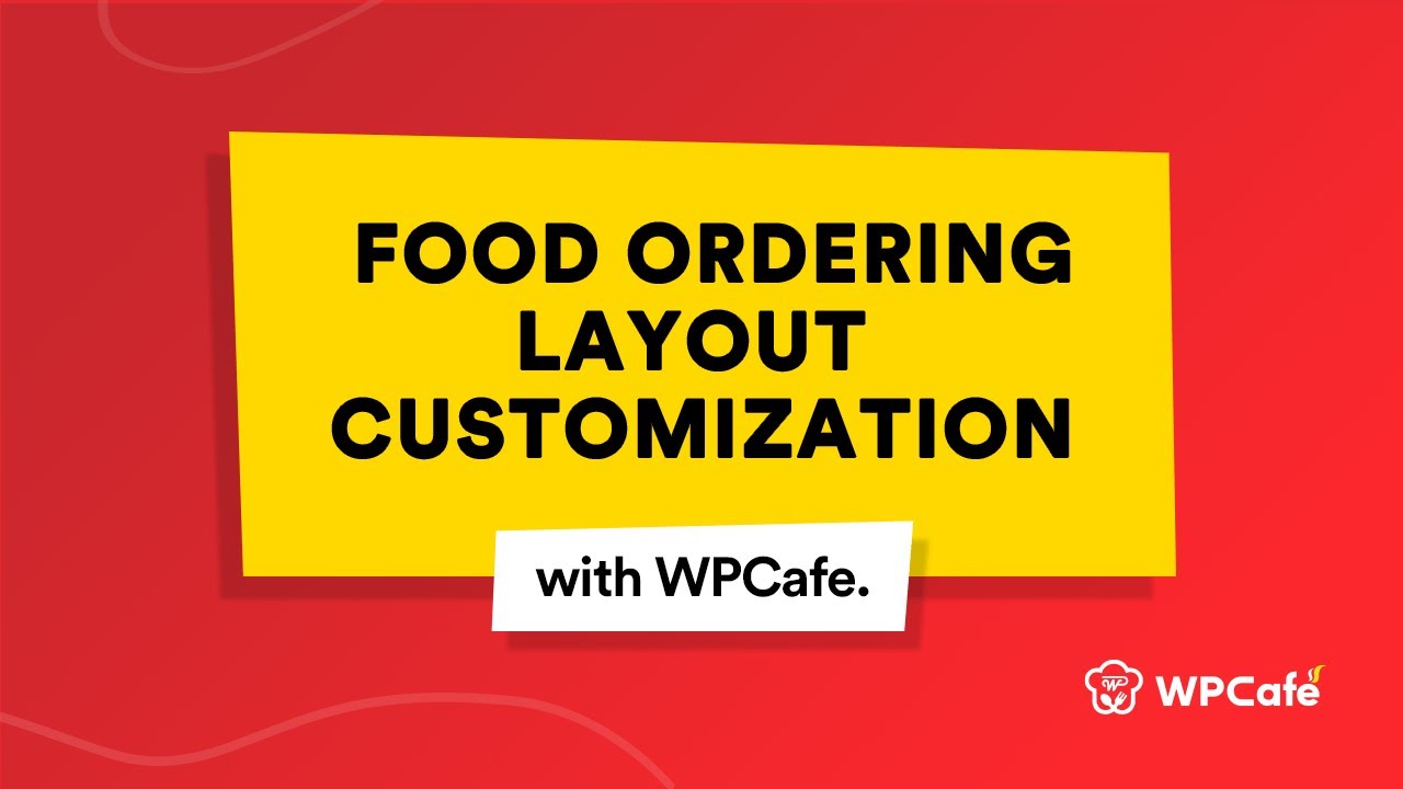 Food Menu Layout Customization with WPCafe
