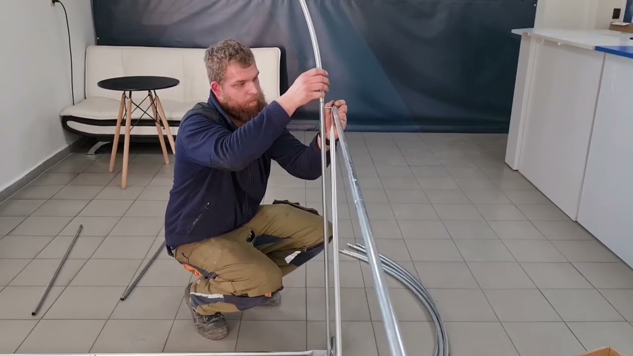 Jak postavit zahradní fóliovník 2x2m Standard?