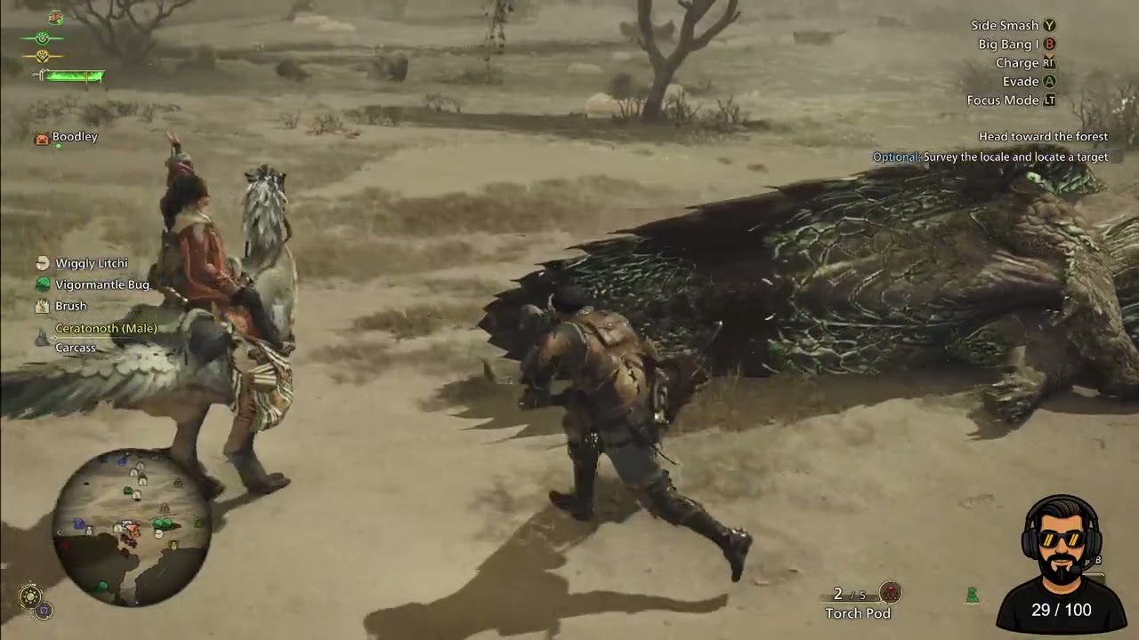 First time Monster Hunter....I will defeat all.