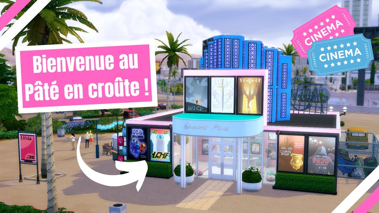 JE CRÉE UN CINÉMA | SIMS 4