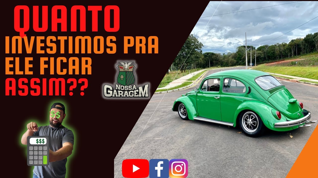 Quanto custa pra montar um fusca !!! Voc&ecirc; achou caro ??