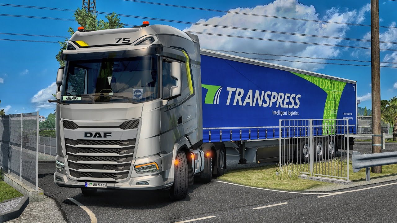 Driving Through Scenic Countryside in Greece | #ets2 1.53