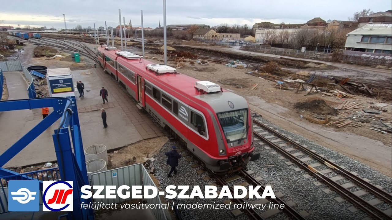 [4K] SZEGED-SZABADKA - FELÚJÍTOTT VASÚTVONAL - Déli HATÁRZÁR! | SZEGED-SUBOTICA modernized line!
