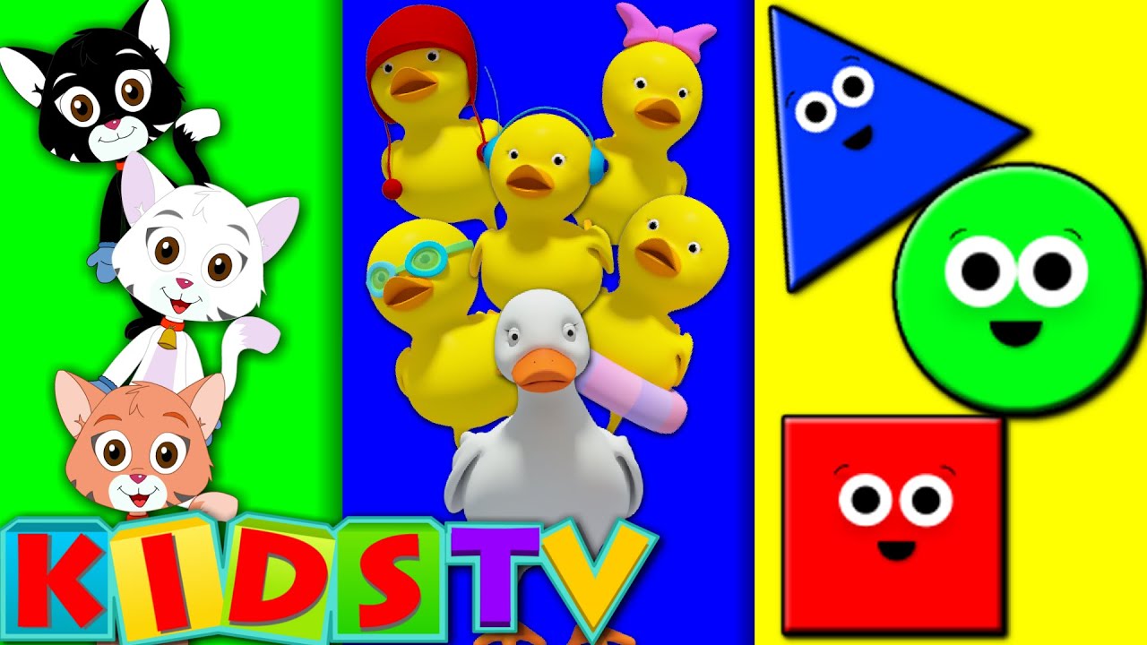 Three Little Kittens | Wheels on the bus | Most Popular Nursery Rhymes Kids Songs kids tv