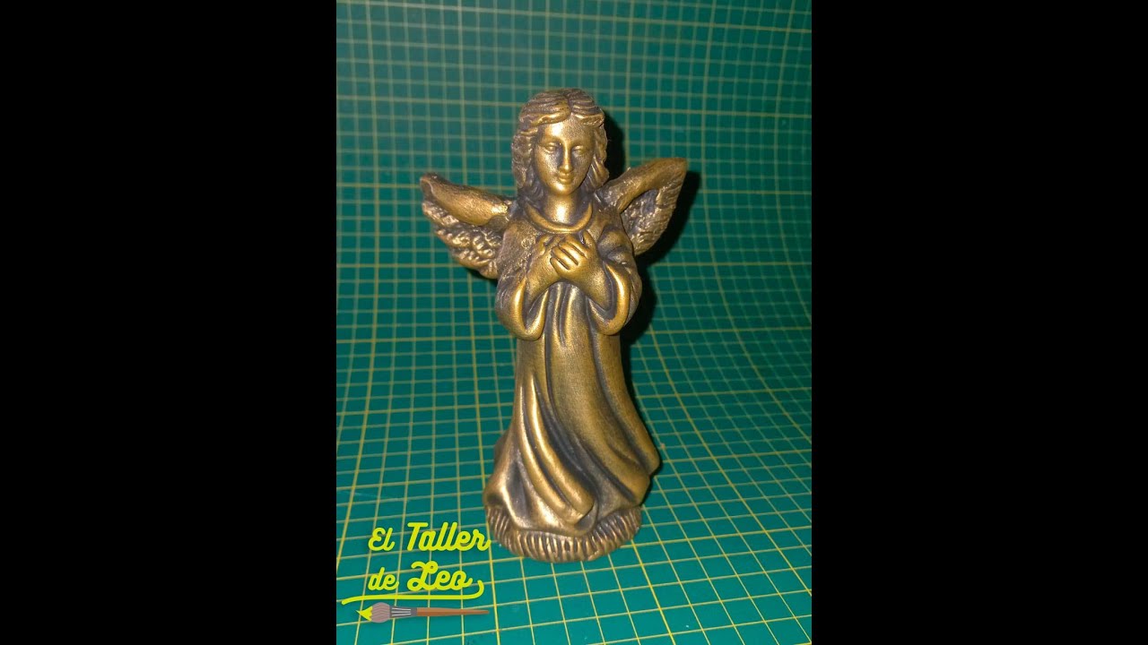 &Aacute;ngel en envejecido