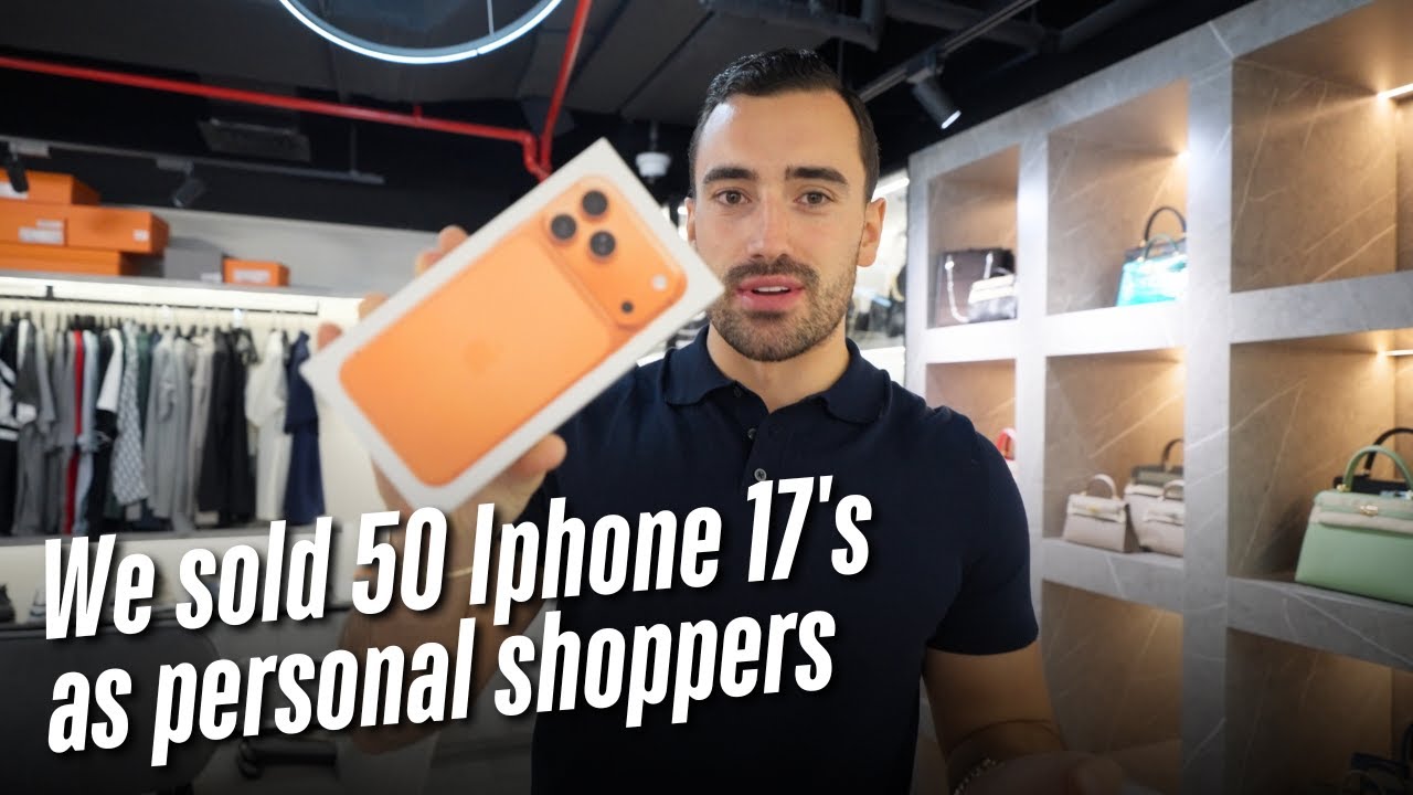 Day in the life of Dubai's fastest growing personal shopper | Iphone 17 launch day