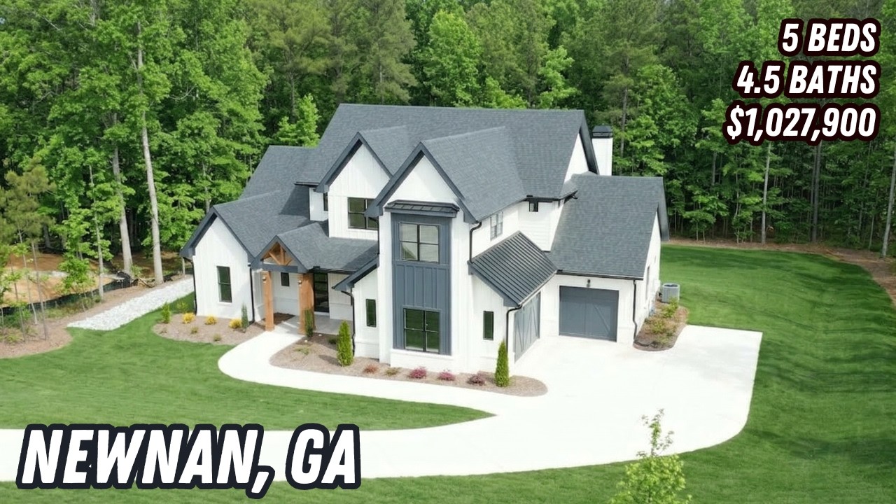 Moving to Newnan GA? Tour This $1M Luxury New Construction Home (Arbor Springs)
