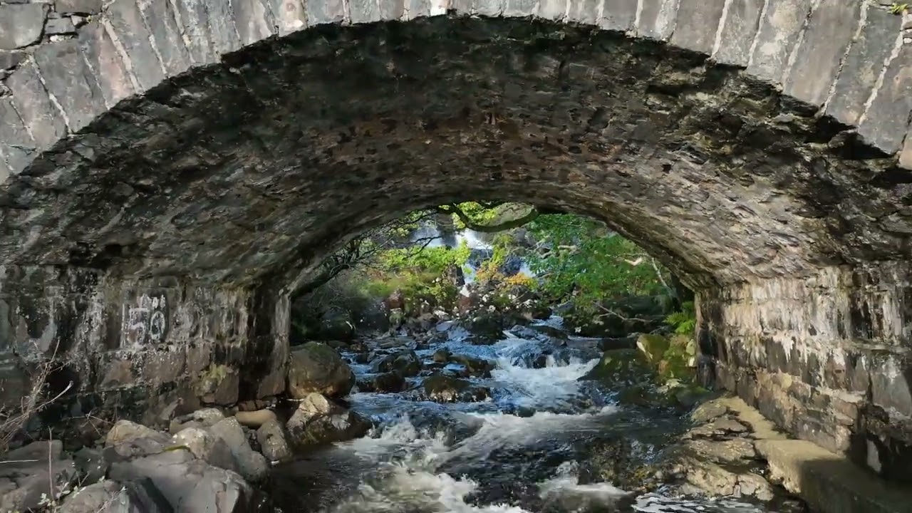 Eos Fors Falls Waterfall - isle of Mull
