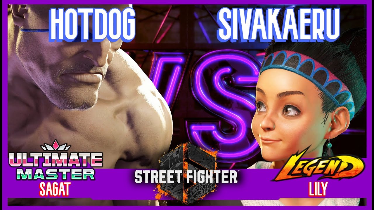 SF6 Match ♦ HOTDOG (Sagat) 🆚 SIVAKAERU (Lily) ♦ High level matches