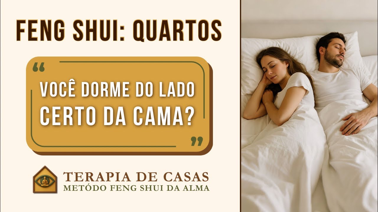 FENG SHUI: A FORMA COMO VOCÊ DORME REVELA TUDO SOBRE VOCÊ / LUIZ NETTO