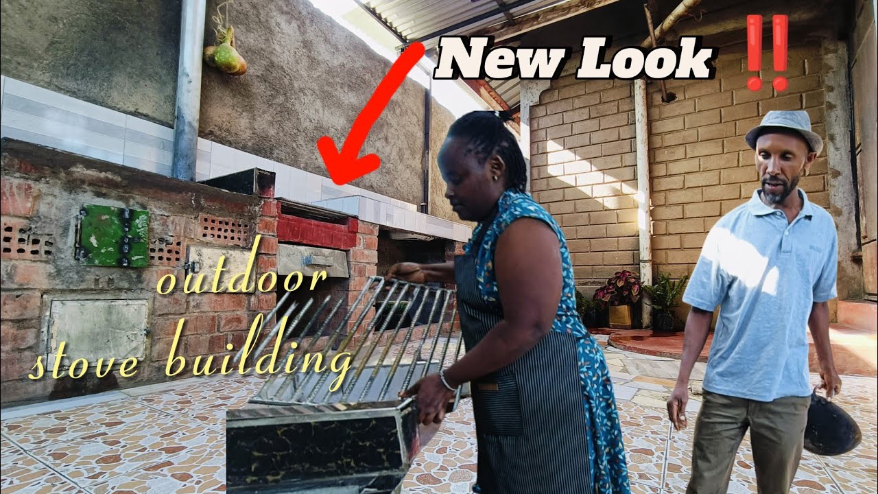 Finally‼️Our Dream OUTDOOR Kitchen is here❗Thanks to God 🙏