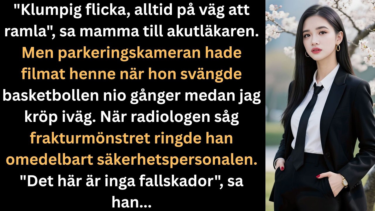 Min mamma bröt min ryggradsa att jag föll från min cykel CCTV visade henne med ett basebollträ