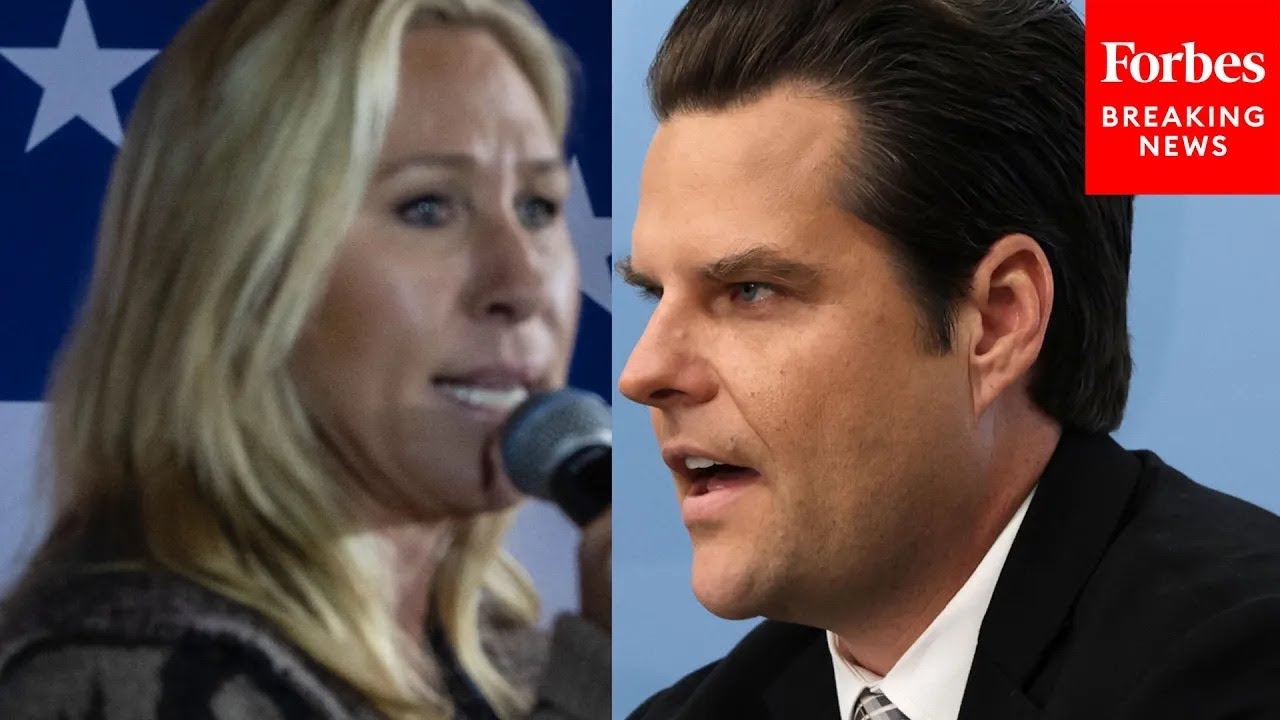 Marjorie Taylor Greene Reacts To Matt Gaetz's Attempt To Oust Kevin McCarthy From Speakership