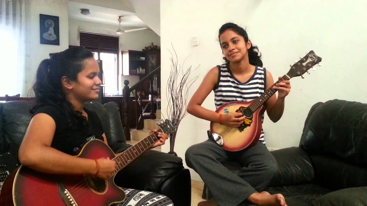 Tujhe Dekha To Yeh Jaana Sanam by Senuri & Thenuri of Sri Lanka | Mandolin and Guitar Cover