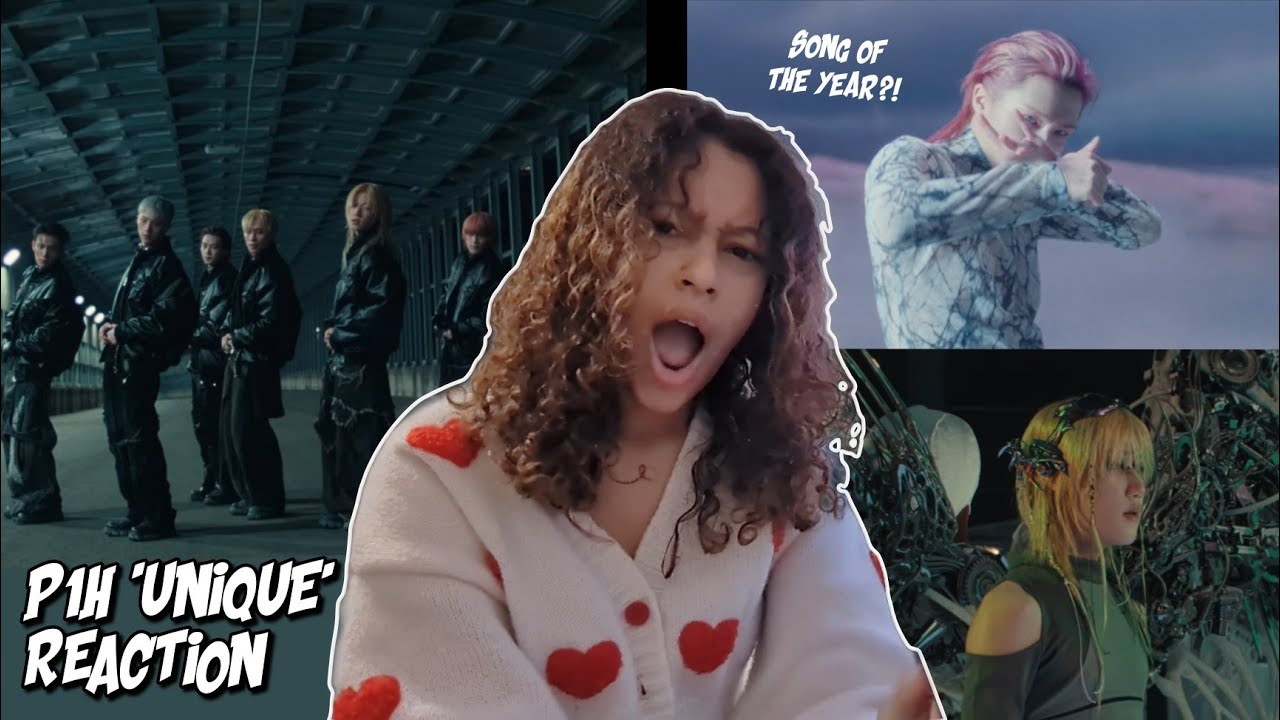 emily reacts to p1harmony (피원하모니) - 'UNIQUE' mv