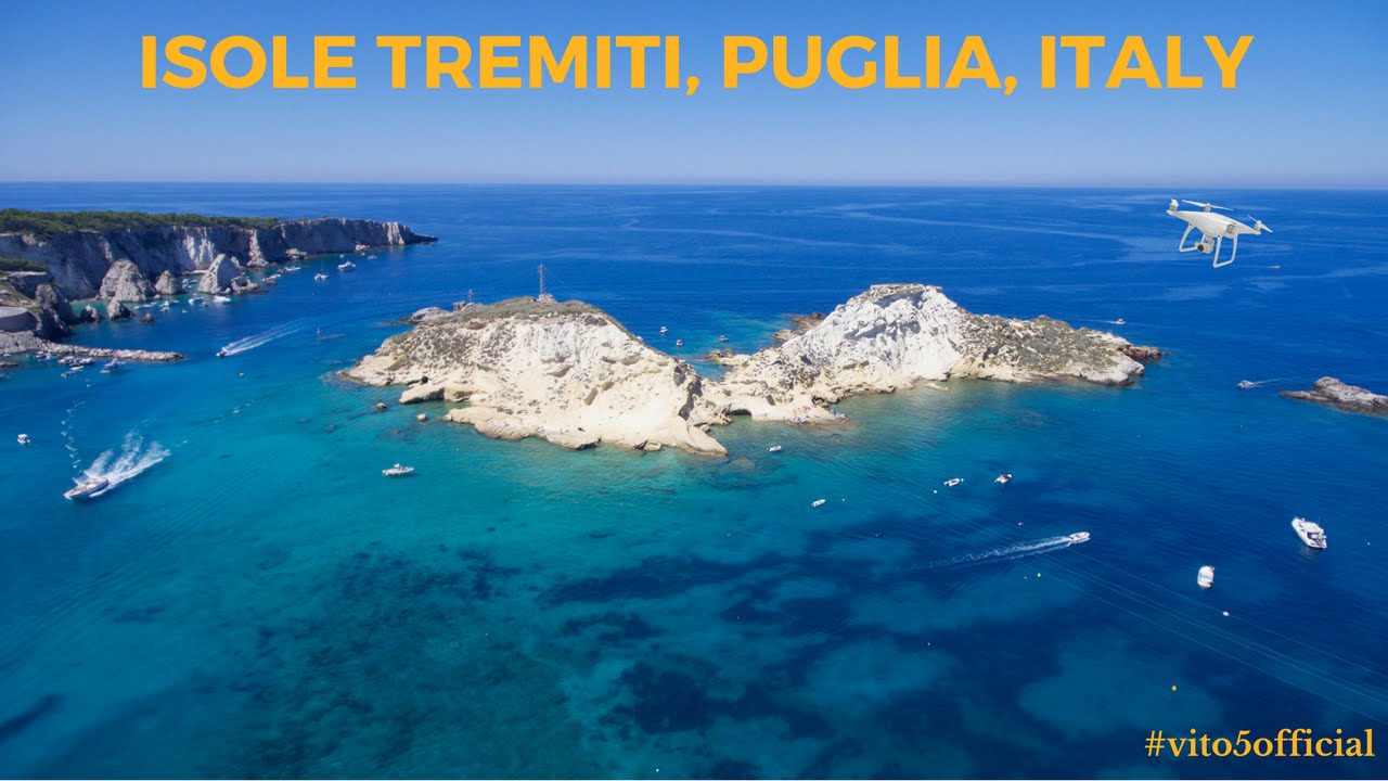 Isole Tremiti, Puglia, Italy (Aerial Drone Footage)